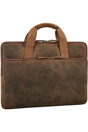 STILORD Laptoptasche "Beau" Vintage Laptoptasche 15 - 16 Zoll echtes Leder Frauen Männer - Verkäufer: Leder