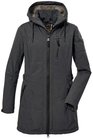 G.I.G.A. DX by killtec Langmantel GW 46 Women Softshell Parka mit abzippbarer Kapuze - Verkäufer: Sportdirekt