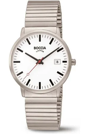 Boccia Quarzuhr Herrenuhr mit Zugband - Modell: 3622-04 - Verkäufer: Uhren4you