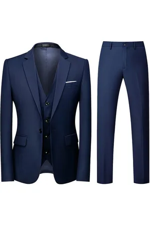 Allthemen Anzug (3 tlg) im Slim Fit ein Knopf Anzüge für Hochzeit - Verkäufer: