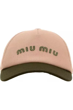 Miu Miu Baseball Cap Basebalkappe Kappe Mütze Cap Verstellbarer Touch-Strap hinten für eine individuelle Passform - Verkäufer: eldigo