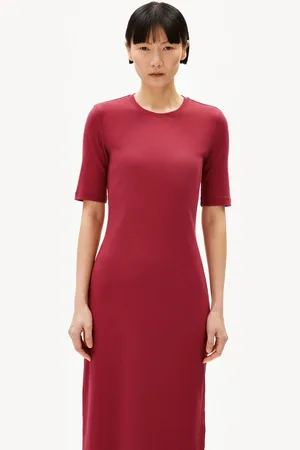 Armedangels Maxikleid SEHAARAA Damen (1-tlg) Ripp-Jerseykleid aus Bio-Baumwoll Mix - Verkäufer: