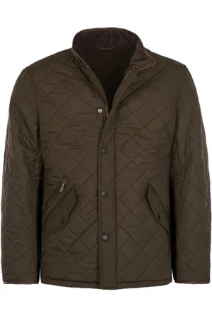 Barbour Outdoorjacke Steppjacke Powell Oliv - Verkäufer: Stordeur Jagd und Outdoor