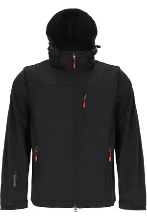Blue Wave Softshelljacke Herren Outdoor-Jacke Jan mit abzippbaren Ärmeln und abnehmbarer Kapuze - Verkäufer: tomBrook GmbH