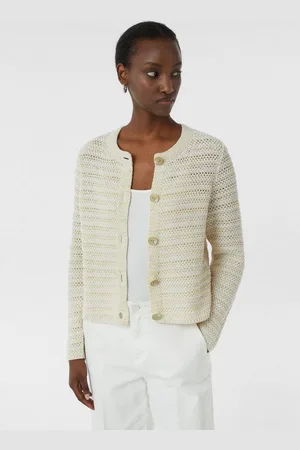 Comma, Strickjacke Strukturierter Cardigan aus Baumwollmix - Verkäufer: s.Oliver