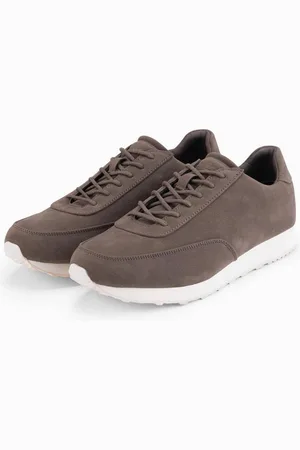 Ombre Clothing Sportliche Herren-Sneaker-Schuhe aus Öko-Leder mit Wildleder-Finish Sneaker - Verkäufer: