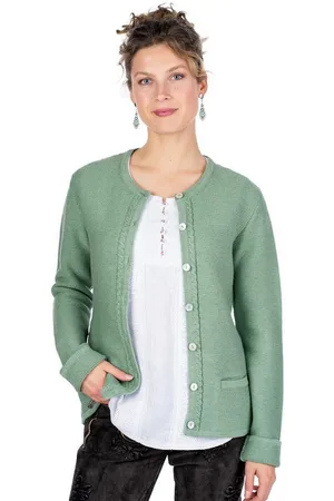 Hammerschmid Trachtenstrickjacke Trachten Strickjacke - FINNLAND - mint - Verkäufer: Alpenwahnsinn Tracht & Lifestyle