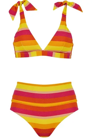 NATURANA Triangel-Bikini Small Escapes - Sunset Triangel Bikini mit High-Waist-Slip - Verkäufer: Bademoden & Dessousinsel