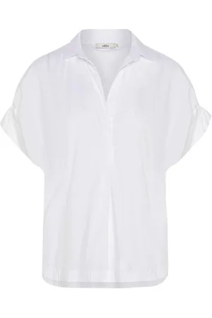 0039 Italy Kurzarmbluse Bluse DERRY FANCY mit Baumwolle - Verkäufer: HENNE