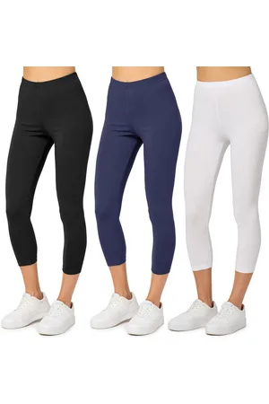 Merry Style Leggings Caprihose Damen 3/4 Hose MS10-199 (1-tlg) aus Baumwolle - Verkäufer: HISERT