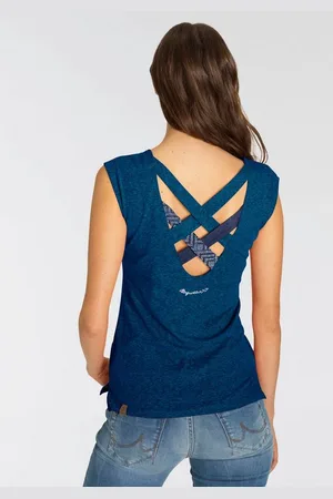 Ragwear T-Shirt SOFIA O mit besonderem Rückenausschnitt