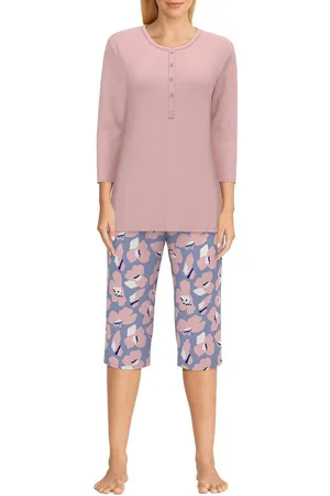 Götzburg Pyjama Damen Pyjama bedruckt (1 tlg) - Verkäufer: MASKADOR GmbH (Herstellerverkauf)