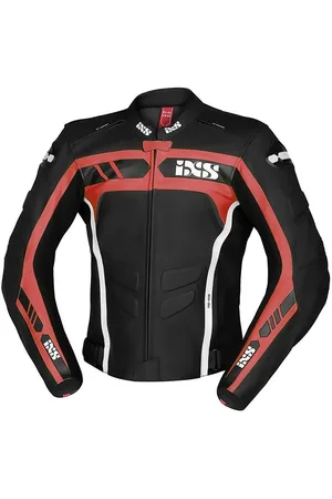 IXS Motorradjacke Sport RS-600 1.0 Motorrad Lederjacke Rückenprotektor enthalten,herausnehmbares Innenfutter - Verkäufer: Fc-Moto