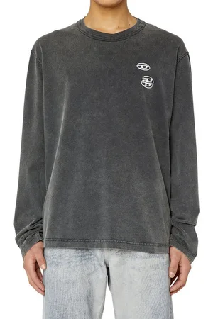 Diesel Longsleeve Herren shirt "T-Crane-Ls-Slits Maglietta" - Verkäufer: fashion4smile
