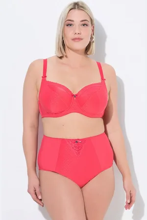 Ulla Popken Bügel-BH Bügel-BH Jacquard Spitzenkante Cup C - G - Verkäufer: Popken Fashion Group