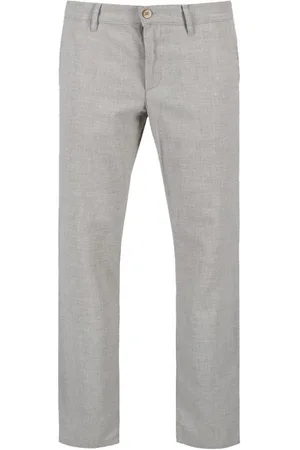 Alberto Chinohose Chino Hose Lou sommerliche Qualität - hellgrau (1-tlg) - Verkäufer: Mack Mode