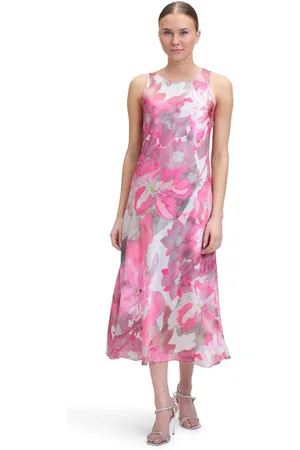 Vera Mont Cocktailkleid Cocktailkleid mit Rundhalsausschnitt Druck