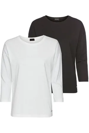 Laura Scott 3/4-Arm-Shirt (2-er Pack) mit lockerer Passform