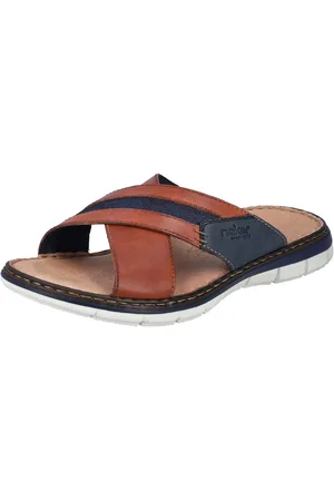 Rieker Pantolette, Sommerschuh, Strandschuh, Hausschuh mit weicher Innensohle