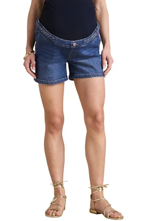Envie de Fraise Shorts Umstands-Jeansshorts mit Flechtakzent - Verkäufer: vertbaudet