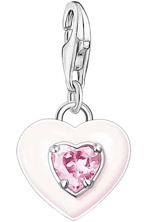 Thomas Sabo Charm Herz rosa, 1915-041-9, mit Zirkonia (synth)