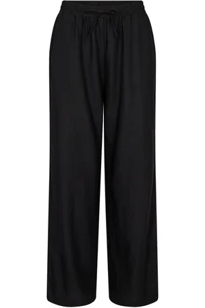 Freequent Leinenhose FQLAVA-PANT aus Leinenmix und mit Kordelzug