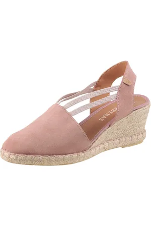 Verbenas Maika Serraje Sandalette, Sommerschuh, Sandale, Keilabsatz, mit Jutebesatz