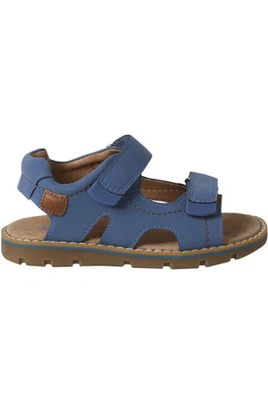 Vertbaudet Kinder Leder-Sandalen mit 2 Klettriemchen Sandale Anziehtrick - Verkäufer: