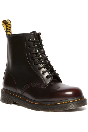 Dr. Martens 1460 Schnürboots, Retro Stiefel, Boots mit zweifarbigem Vintage Finish