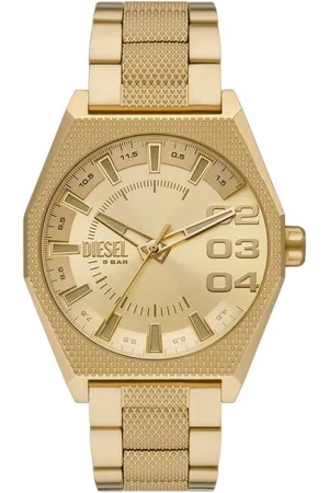 Diesel Quarzuhr SCRAPER DZ2173, Armbanduhr, Herrenuhr, Edelstahlarmband