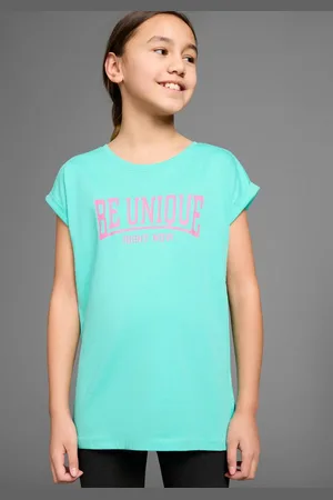 Kidsworld T-Shirt Be unique - right now kurzärmelig, bedruckt, Rundhalsausschnitt