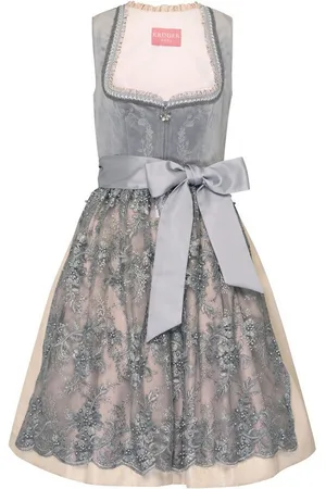 KRÜGER Dirndl Midi Dirndl in Veloursoptik - Verkäufer: Frankonia