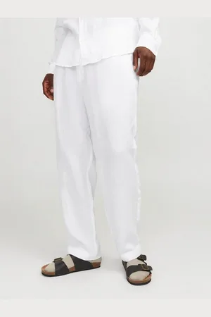 JACK & JONES Chinohose JPSTKARL LAWRENCE LINEN CHINO SN