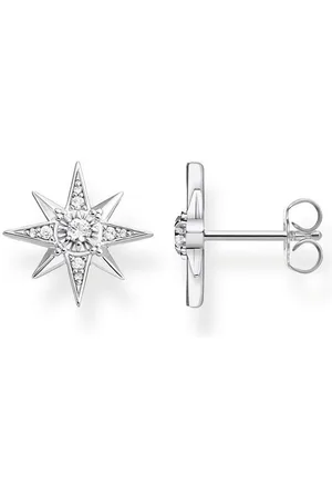 Thomas Sabo Paar Ohrstecker Stern silber, H2081-051-14, mit Zirkonia (synth)