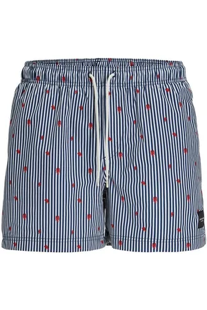 JACK & JONES Badeshorts JPSTMAUI JJSWIM MINI STRIPE AKM SN