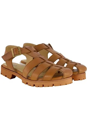 Ulla Popken Leder-Sandaletten Flechtoptik Weite H Sandalette - Verkäufer: Popken Fashion Group