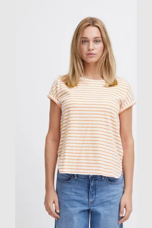 Ichi T-Shirt IHYULIETTA SS9 lässiges T-Shirt mit Streifen - Verkäufer: meinemarkenmode