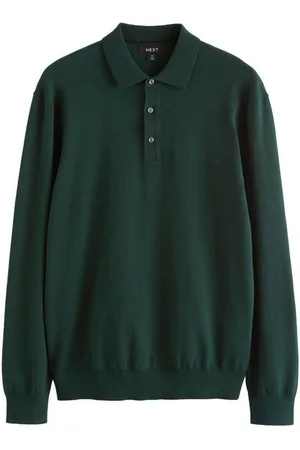 Next Langarm-Poloshirt Langärmeliges Regular Fit Poloshirt aus Strick (1-tlg) - Verkäufer: Germany GmbH