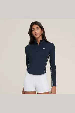 Wilson Longsleeve W Brentwood Half-Zip Classic Navy - Verkäufer: Tennis-Point