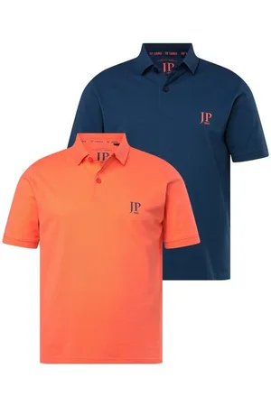 JP 1880 Poloshirt Poloshirts Basic 2er-Pack Piqué gekämmte Baumwolle (2-tlg) - Verkäufer: Popken Fashion Group