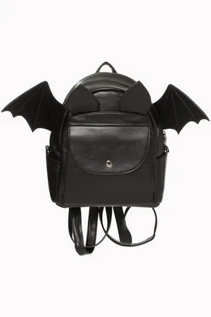 Banned Retro Rucksack Waverley , Abnehmbaren Fledermaus Flügel - Verkäufer: Schompi Trading e.K.