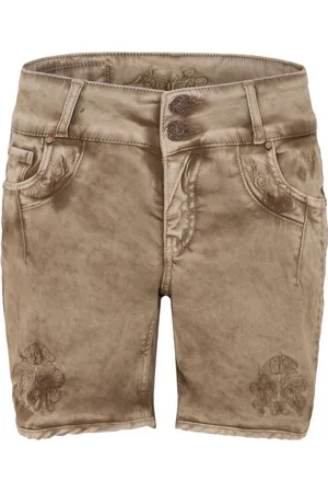 hangOwear Bermudas Damen Hendrina Long-Short - schlamm - Verkäufer: Trachtendreams