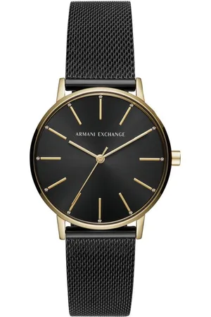 Armani Exchange Quarzuhr AX5548, Armbanduhr, Damenuhr, analog, Edelstahlarmband