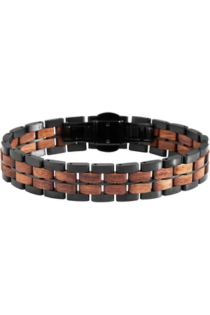 Raptor Edelstahlarmband Neo Armband aus Edelstahl und Ahornholz, kürzbar (Einzeln) - Verkäufer: Shaghafi GmbH