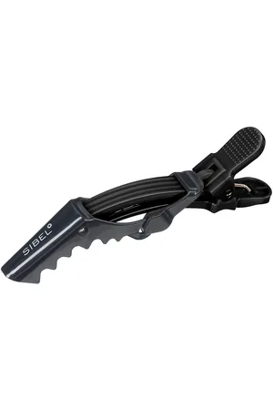 Sibel Haarklammer Gator Clips 11cm zwart 6x11cm - Verkäufer: Haibu