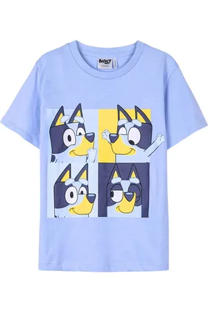 Bluey T-Shirt Jungen Kurzarmshirt aus Jersey Gr. 92 - 116 cm - Verkäufer: Starkids Licensed Brands and more