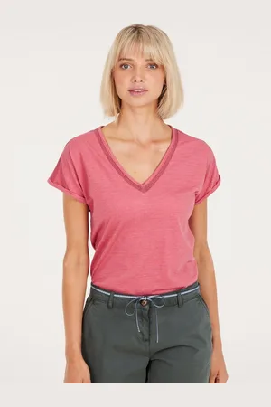 Protest Kurzarmshirt PRTMONDAYS t-shirt Smooth Pink - Verkäufer: Sport Ehnert