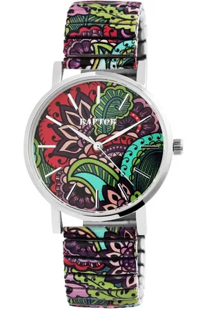 Raptor Quarzuhr Colorful Damenuhr "Colorful" mit Zugarmband - Verkäufer: Shaghafi GmbH