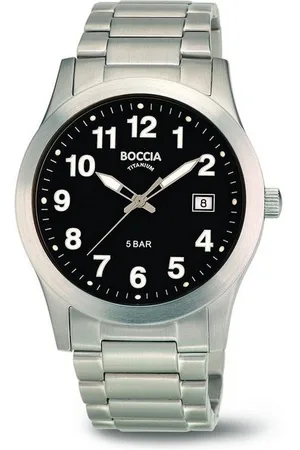 Boccia Quarzuhr Uhr für Herren 3619-03 mit Datumsanzeige, (1-tlg) - Verkäufer: Juwelier-Bacak