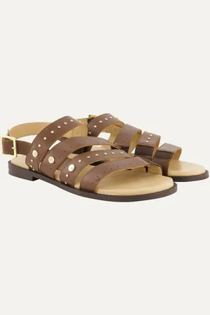 Ulla Popken Riemchensandalen Ziernieten Weite H Sandalette - Verkäufer: Popken Fashion Group